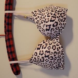 Leopard print bra